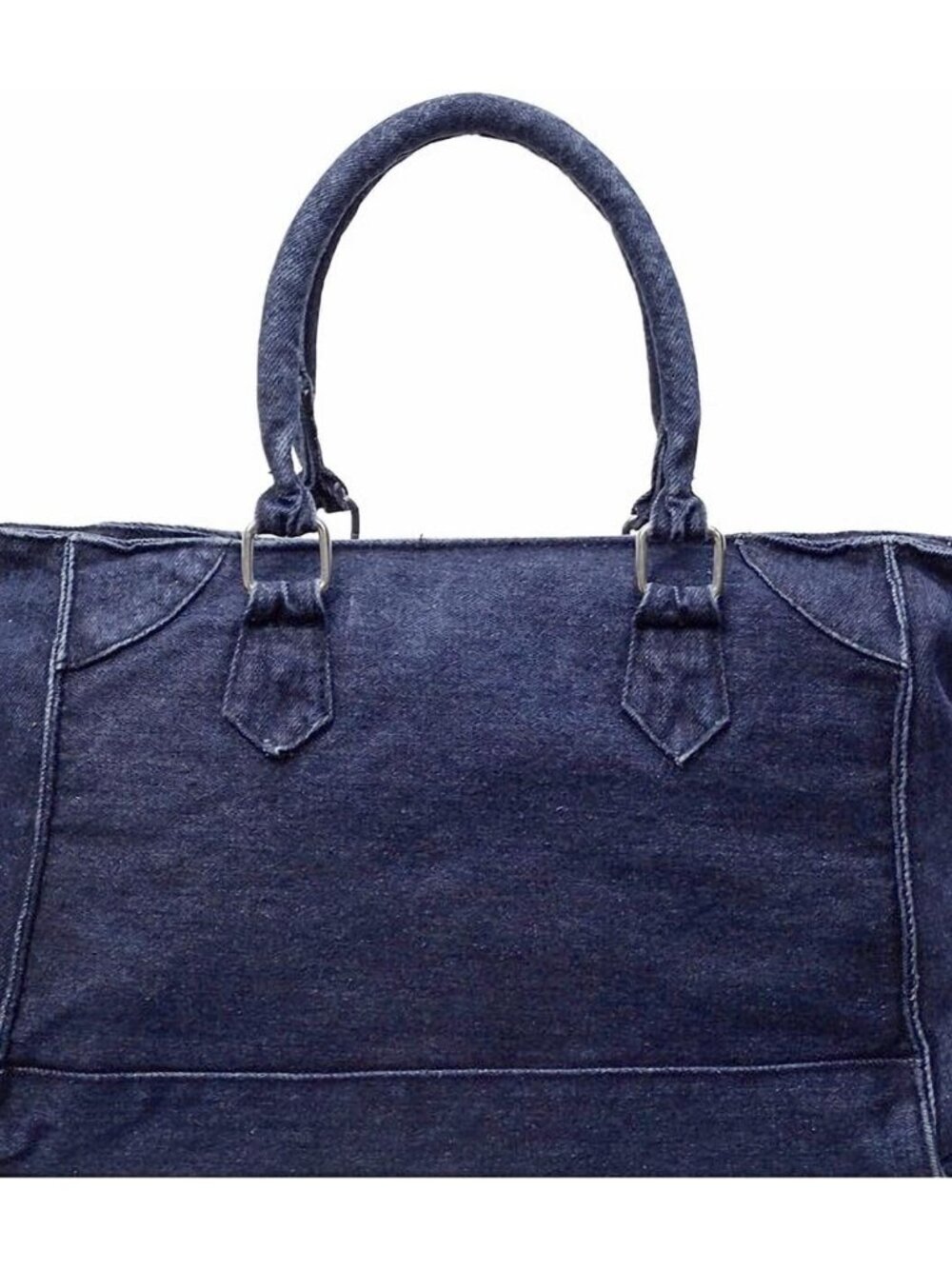 Women's Denim Purses Jean Handbags Versatile Tote Shoulder Bag